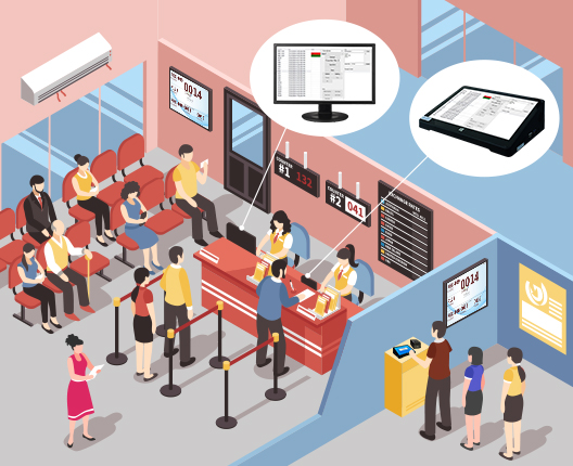 queue manager qms system queue system scene 1