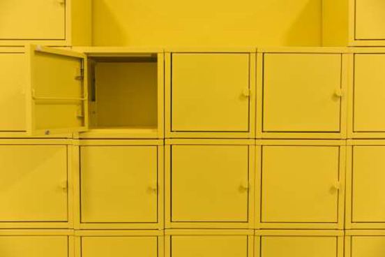 squared lockers