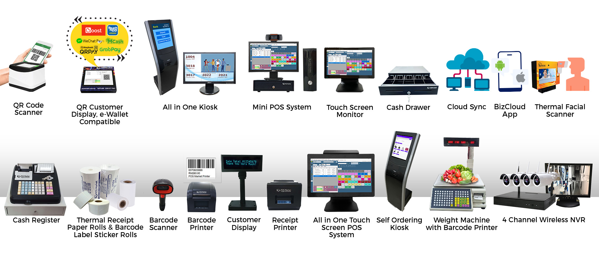 complete-pos-system-hardwares-catalogue-banner-qms-ewallet singapore