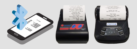 bluetooth receipt printer pos system