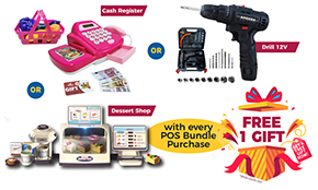 choice of pos bundle free gift tb