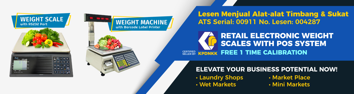 weight machine with pos system